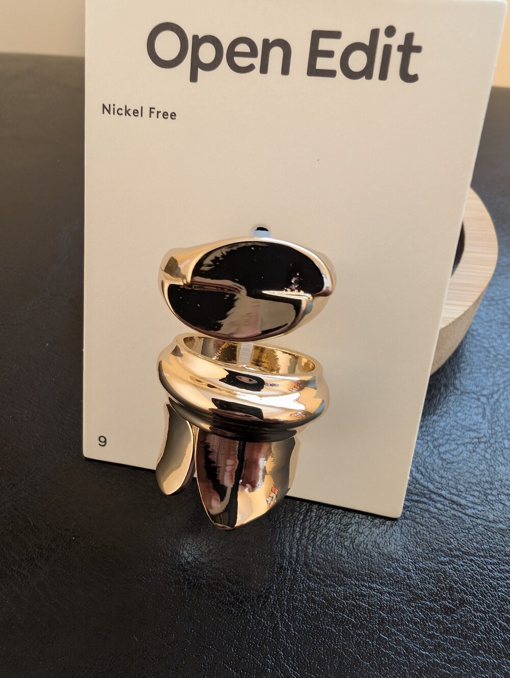 Gold Tone Statement Rings - 3 Ring Bundle- Retail $21.90